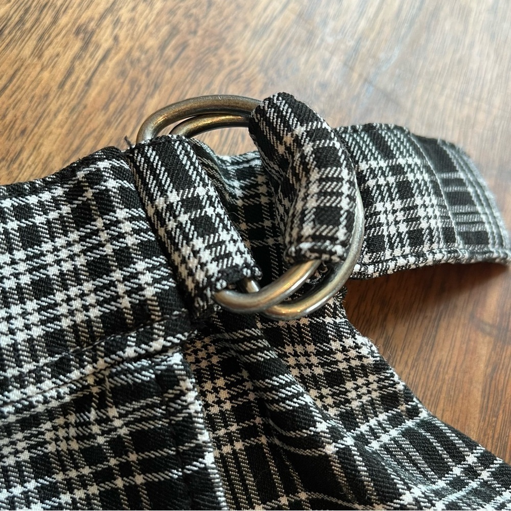 Hollister Black White Plaid Ultra High Rise Skirt Schoolgirl Prep Preppy Size XS - Picture 12 of 13